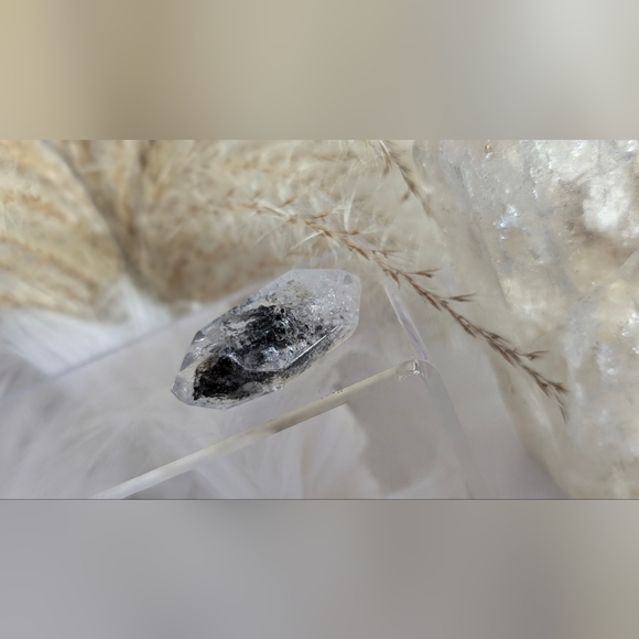 Lodolite Goethite Tibetan Quartz Pendant - Picture 4 of 7